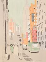 Fairfield Porter Broadway Lithograph, Signed Edition - Sold for $1,062 on 05-02-2020 (Lot 305).jpg